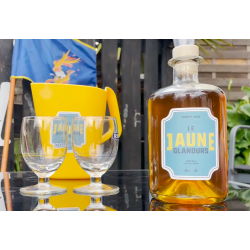 Bouteille collector "JAUNE...